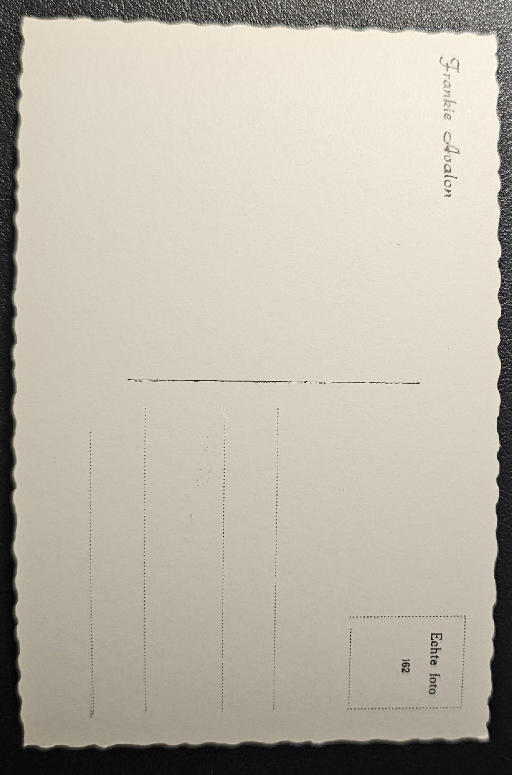 (image for) Frankie Avalon #0117